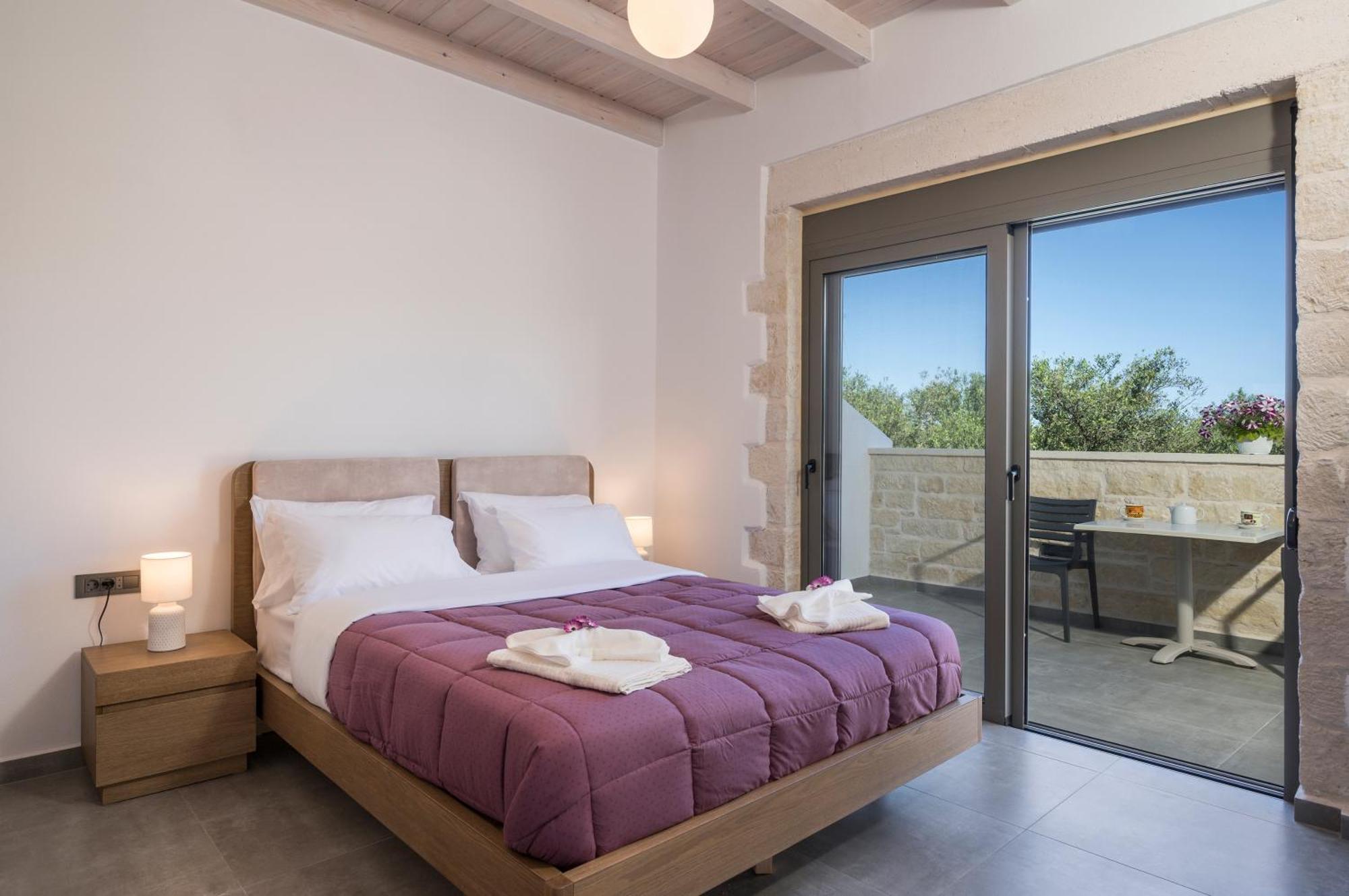 Sun Flower Villas With Sea View Agia Marina  ภายนอก รูปภาพ