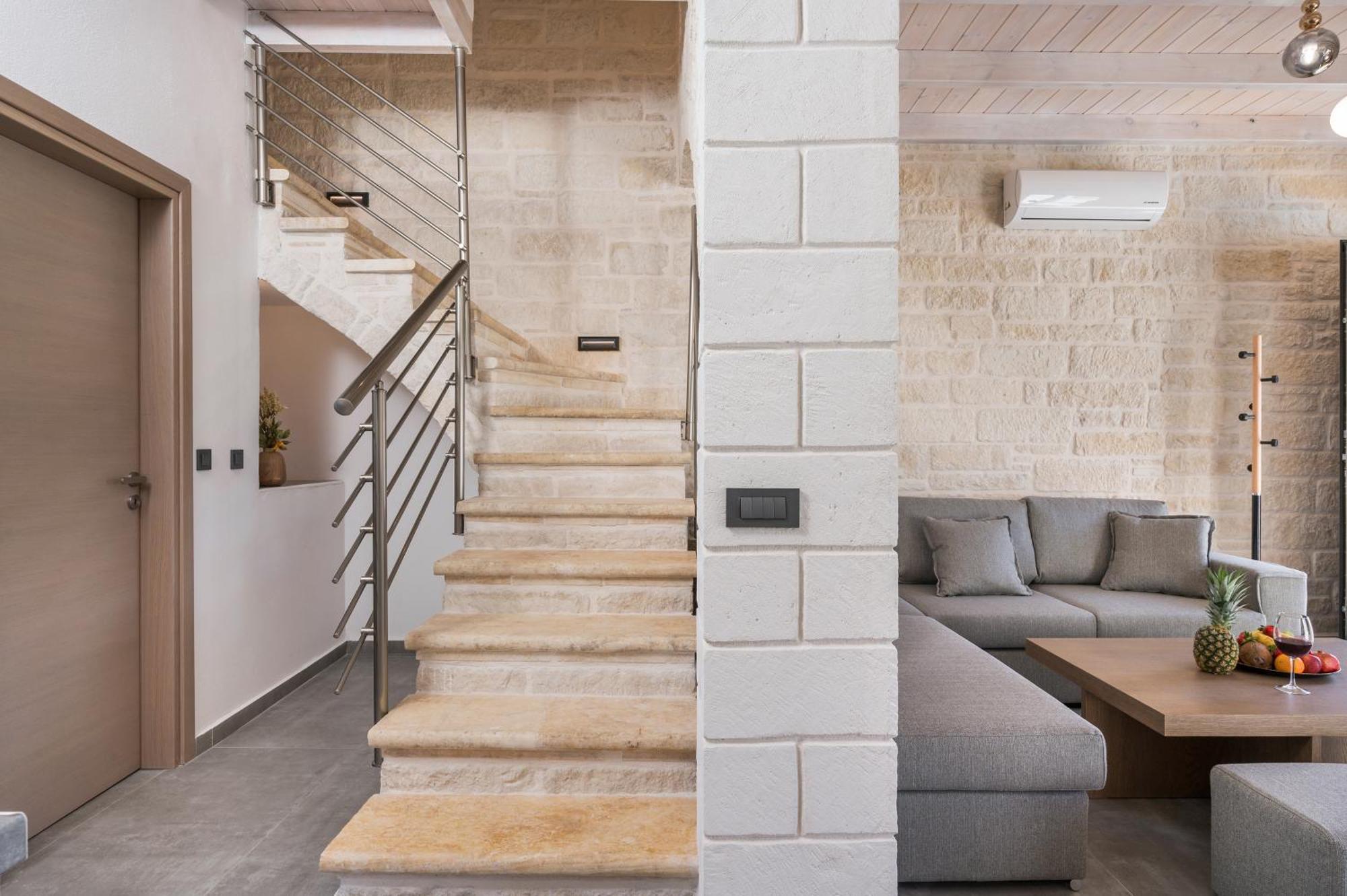 Sun Flower Villas With Sea View Agia Marina  ภายนอก รูปภาพ